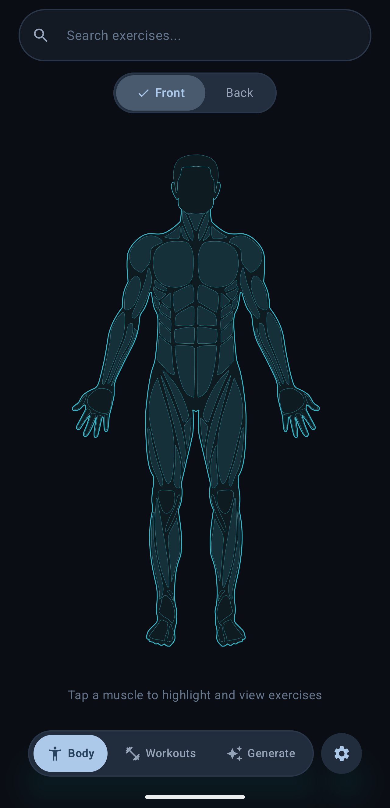 Interactive body map